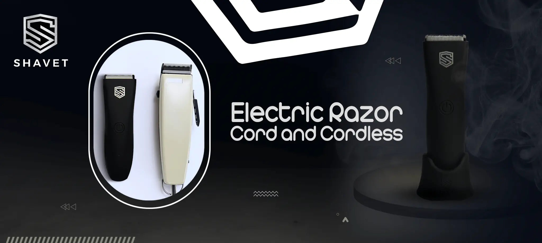 Electric Razor Cord and Cordless – SHAVET