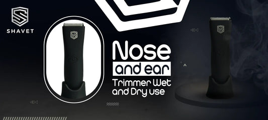 Grooming Redefined: Nose and Ear Trimmer Wet and Dry Use